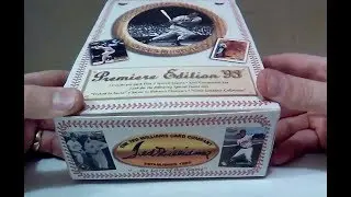 1993 Baseball Ted Williams Card Company partial box break
