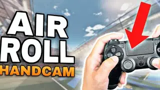How to Air Roll Left and Right (Handcam) Rocket League