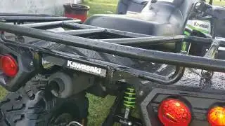 Brute Force 300 stock exhaust no baffle.