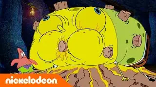 سبونج بوب | 5 دقائق من انفجار سبونج بوب مع الخردل! | Nickelodeon Arabia