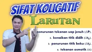 Sifat Koligatif Larutan Elekrolit dan Nonelektrolit || Kimia kelas 12