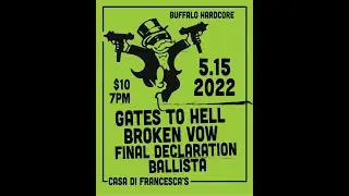 Broken Vow [FULL SET] May 15, 2022 Live at Casa Di Francesca&rsquo;s