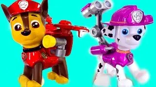 RED CHASE Nick Jr PAW Patrol Color Changing Toy Game Finger Family Kids Nursery Rhymes