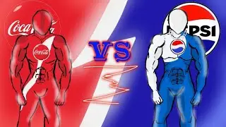 1 MINUTE BATTLE! |PEPSI MAN VS. COCA-COLA MAN