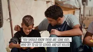 International Children's Peace Prize 2017 Finalist Mohamad Al Jounde (16, Syria)