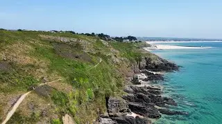 Plan de drone de Barneville-Carteret