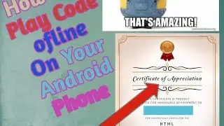 How To Play Code on android phone apps offline for free 🆕