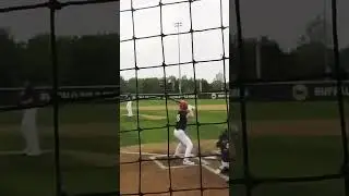 Jake Blum 2/2 for the day at #diamondnation with single to left #2027 #baseball #centralbuckssouth