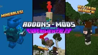 ADDONS THAT DON'T NEED EXPERIMENTAL OPTIONS!! - MODS - ADDONS FOR MINECRAFT BEDROCK 1.21.30
