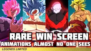 Rare Win Screen Animations Almost No One Sees in Dragon Ball Legends