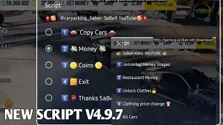 NEW SCRIPT V4.9.7 CARPARKING MULTIPLAYER 1 #carparkingmultiplayer #cpm1 #script #carparking 
