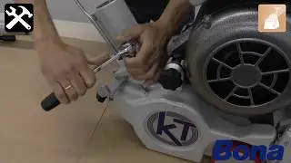 Use of the transport trolley | Bona Belt HD