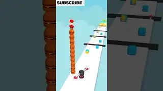 Cube Stack Surfer Christmas - Run Free Cube Jumper Game 2020 | Android Mobile #shorts Games😱🎮