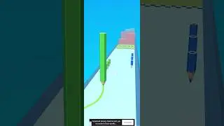 Color Pencil Run Level 1 || Color Pencil Run Game #shorts