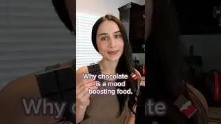 Why CHOCOLATE is a Mood BOOSTING food! #shorts