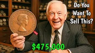 Rare 1965 British One Penny Coin Worth $475,000! | Queen Elizabeth II RARE COIN | #profitshow