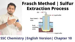 Frasch Method | Sulfur Extraction Process | Nonmetal | SSC Chemistry Chapter 10