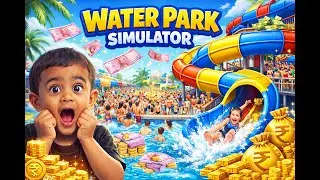 I Built the BIGGEST Water Park Ever! 😱💦 | Water Park Simulator
