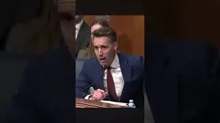 Senator Josh Hawley ask Simple Question &ldquo; Can Men Get Pregnant ?&rdquo; #Truth #Transparency
