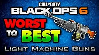 BO6 От худшего к лучшему: ручные пулемёты в Black Ops 6! (Рейтинг ручных пулемётов в сетевой игре)