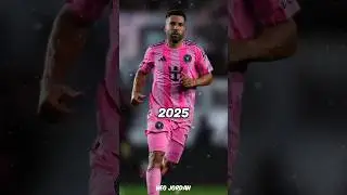 Jordi Alba: The end of an era 😥 #evolution #intermiami