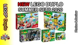 NEW LEGO DUPLO Sets - Summer 2020 | LEGO NEWS 2020 | 10919 Batmobile | 10924 Lightning McQueen Race