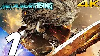 METAL GEAR RISING REVENGEANCE - Gameplay Walkthrough Part 1 - Prologue (4K 60FPS)
