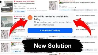 Latest Trick | Need Attention Solution | Facebook Marketplace Work | FB Marketplace