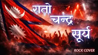 रातो र चन्द्र सूर्य (AI Rock Cover) - High Energy Folk Anthem | Nepali AI Echo