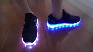kids Flashing LED SHOES With Remote Control
