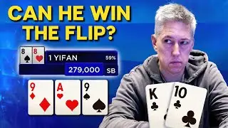 Main Event Day 2 Fireworks! | 888poker LIVE London