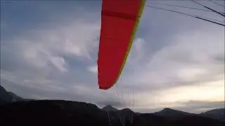 Paragliding with a Single Skin Glider (2017)