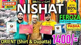 Eid Collection SALE💯Luxury embroidered Feroza | nishat Lawn | Orient | Special Pasha Jents Cotton🎉