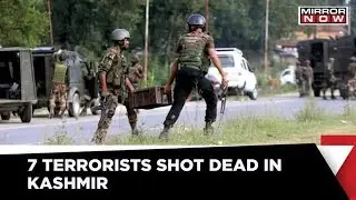 7 Terrorists Killed By Security Forces In Jammu And Kashmir; 3 Were Pakistani Militants