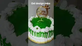 Gel design cake/ Oh aaj to Mistake ho gayi cake me😱#shortsviral#yt#trending#subscribe#like#share