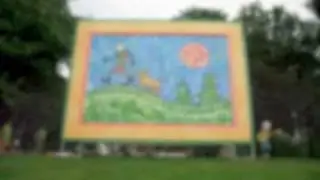 Art For All Mural at the Life is good Festival