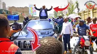 Watch how president-elect mjukuu wa bunduki arrived bunge la mwananchi jacaranda for swearing in