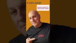 ACADEMY CUBASE Ep. 6 MANDATA EFFETTO IN PRE & POST FADER #cubase #cubasepro #MUSIC #DJ #producer