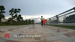 Walking Vietnam, Halong, Quang Ninh, 4k Video
