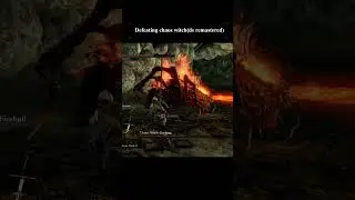 Defeating chaos witch quelaag in first playthrough-ds remastered  #darksouls  #darksoulsremastered