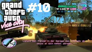 GTA Vice City 🌴 10 &bull; Panzer-Tour & Unser eigener Helikopter | 100% Let's Play