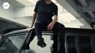 BALR. Black Friday - Brand Shirt Black On Black