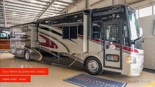 2015 Tiffin Allegro RED 38QBA   Quad Slide   Bunk