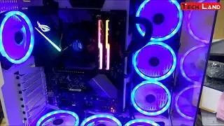 Xigmatek Aquarius Plus Timelapse PC Build with Intel i5 9400 and G skill RGB RAM | Tech Land