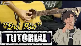 Del Rio - Ed Maverick - COMO tocar en GUITARRA | TUTORIAL - Acordes