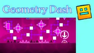 Играю в Geometry Dash