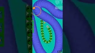 Worms Zone Magic 🐍 Gameplay #30 #shorts