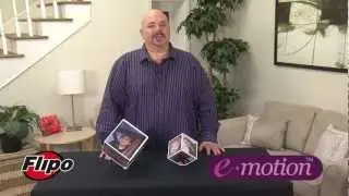 eMotion Spinning Photo Cubes by Flipo