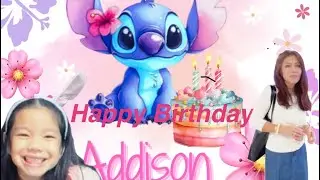 Vlog 805 Addy&rsquo;s Birthday celebration #happy #family #liloandstitch #stitch #disney #cute #cartoon