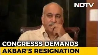 Minister MJ Akbar, Accused Of Sex Harassment, Should Quit, Says Congress